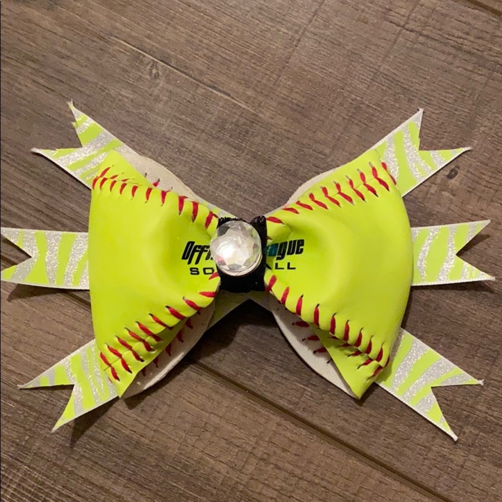 Softball Hair Clip